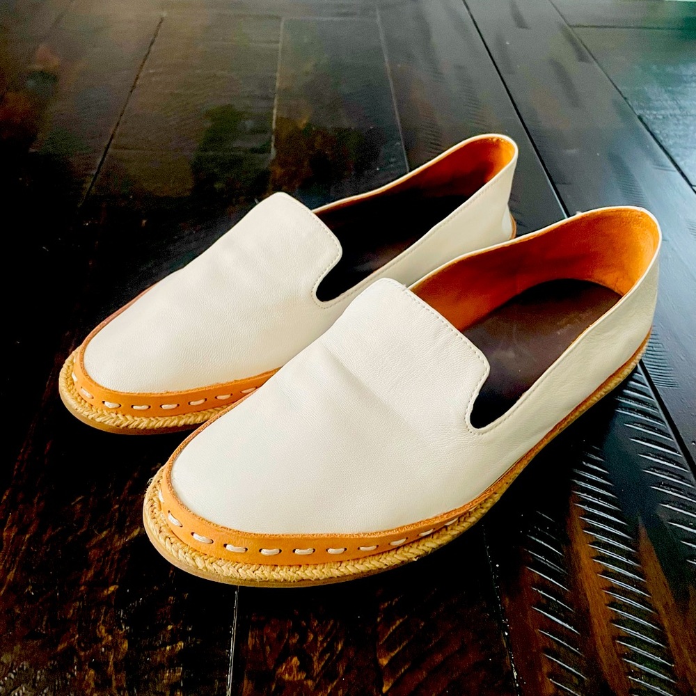 Rag & Bone cream loafer never worn